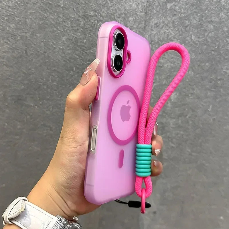 Case iPhone Candy Fosca com Alça e MagSafe