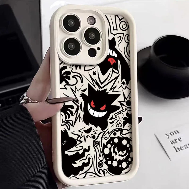 Case iPhone Pokémon Gengar em Silicone TPU