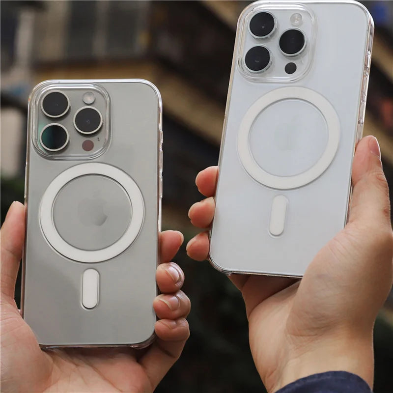 Case iPhone Original Transparente com Carregamento MagSafe