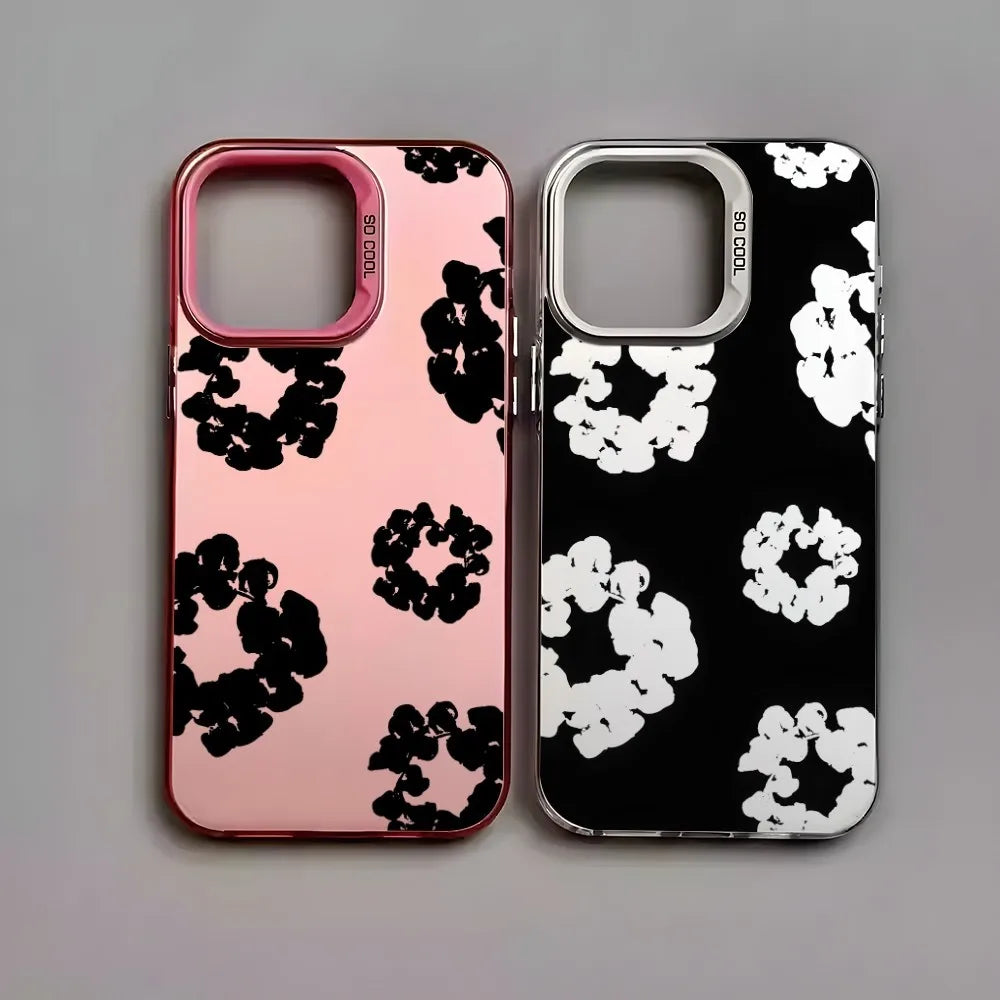 Case iPhone Floral Anti-Impacto