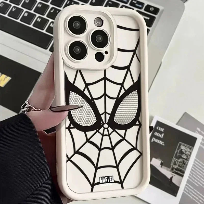 Case iPhone Spider-Man Silicone em TPU