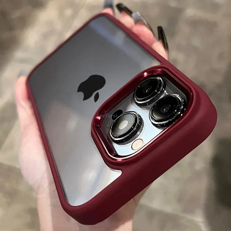 Case iPhone Acrílica Transparente Anti-Impacto