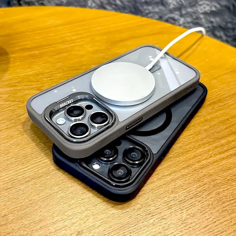 Case iPhone Transparente com MagSafe e Proteção de Lente